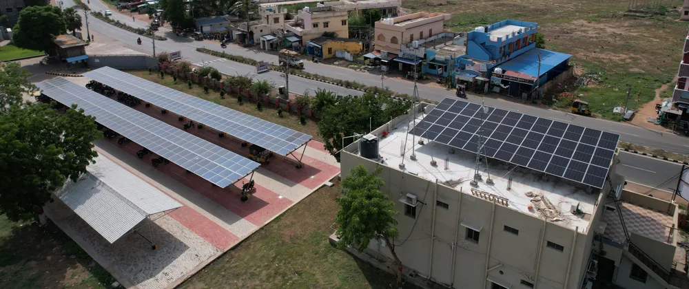 Solar powered campus