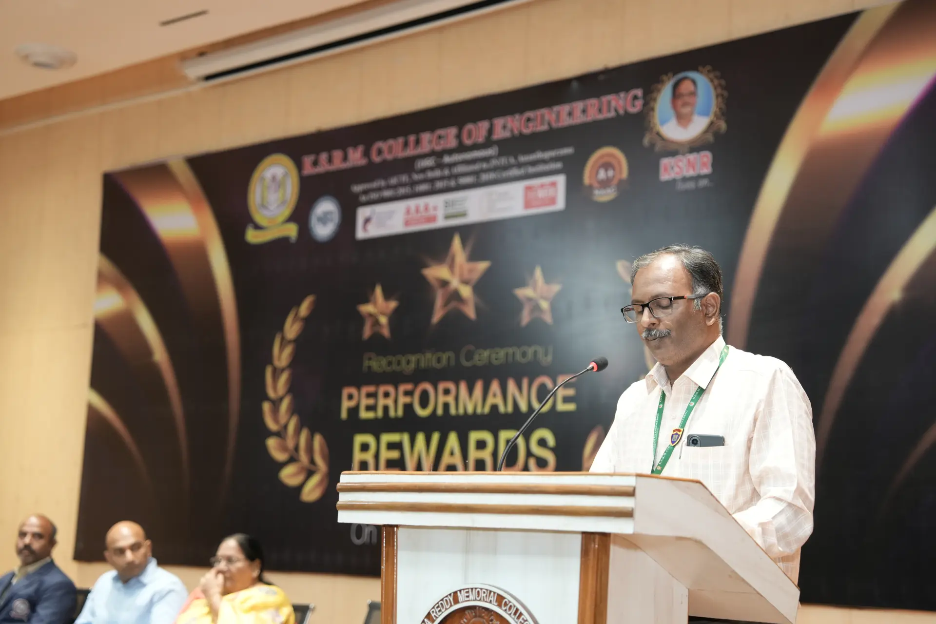 Students engaged in event